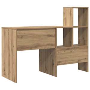Stůl Artisanový dub 131,5 x 50 x 106,5 cm kompozitní dřevo - obrázek 7