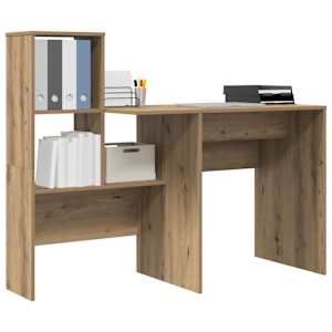 Stůl Artisanový dub 131,5 x 50 x 106,5 cm kompozitní dřevo - obrázek 3