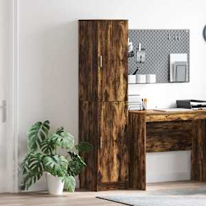 Visok predalnik Dimljeni oreh 35 x 39 x 168 cm