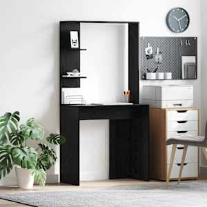 Miza Črna Orehovina 78,5 x 37 x 154,5 cm Konstruiran les