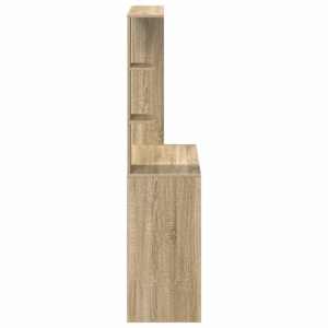 Stůl s policí Sonoma dub 78,5 x 37 x 154,5 cm kompozitní dřevo - obrázek 6