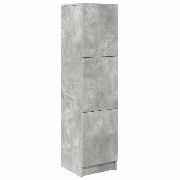 vidaXL K&otilde;rgushein Betoonhall 31.5 x 32 x 122.5 cm