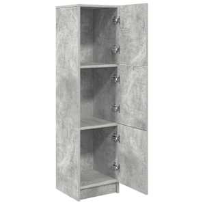 Vysoký bufet Betonově šedá 31.5 x 32 x 122.5 cm - obrázek 5