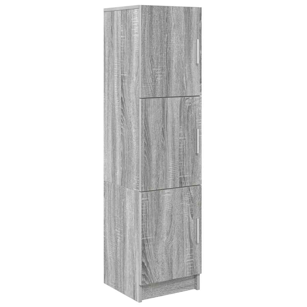 Thumbnail - vidaXL Highboard Grau Sonoma 31,5 x 32 x 124 cm Holzwerkstoff