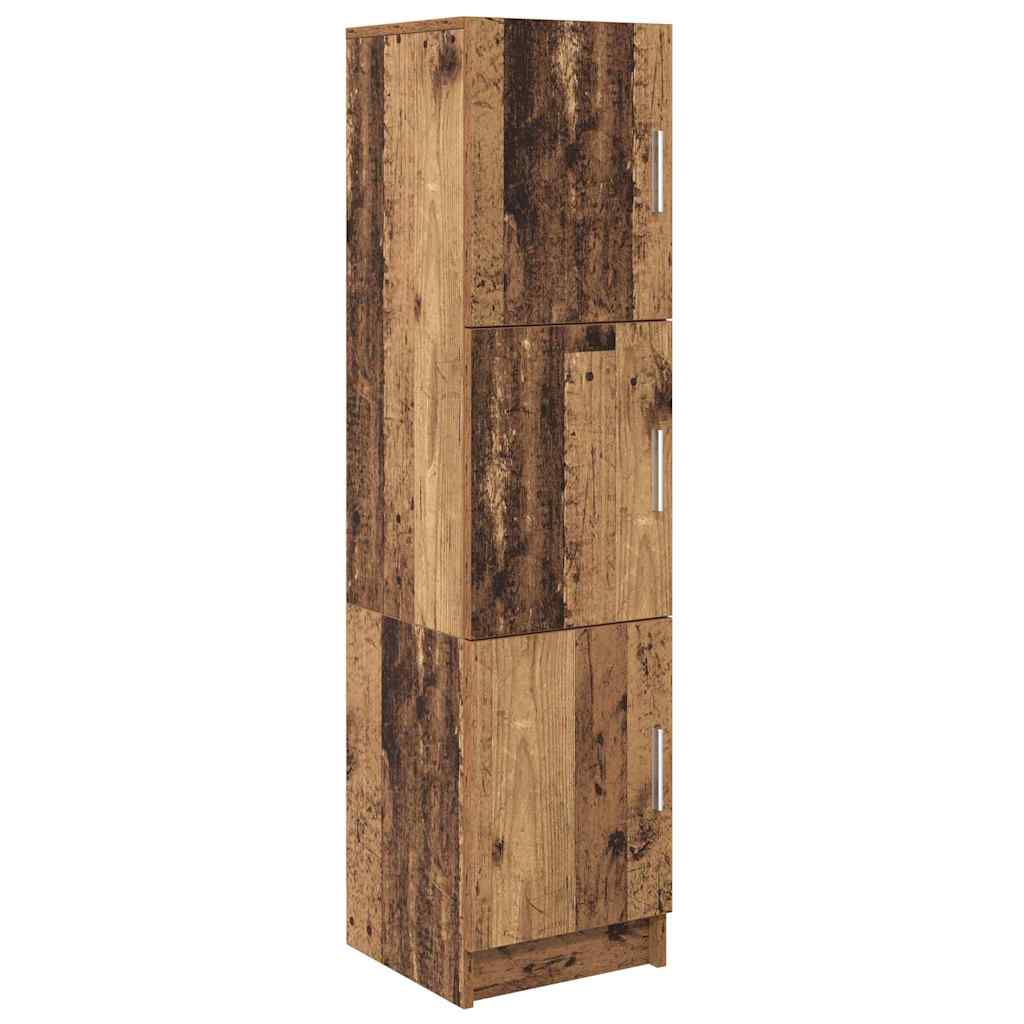 VidaXL Highboard Oudhout 31.5 X 32 X 122.5 Cm