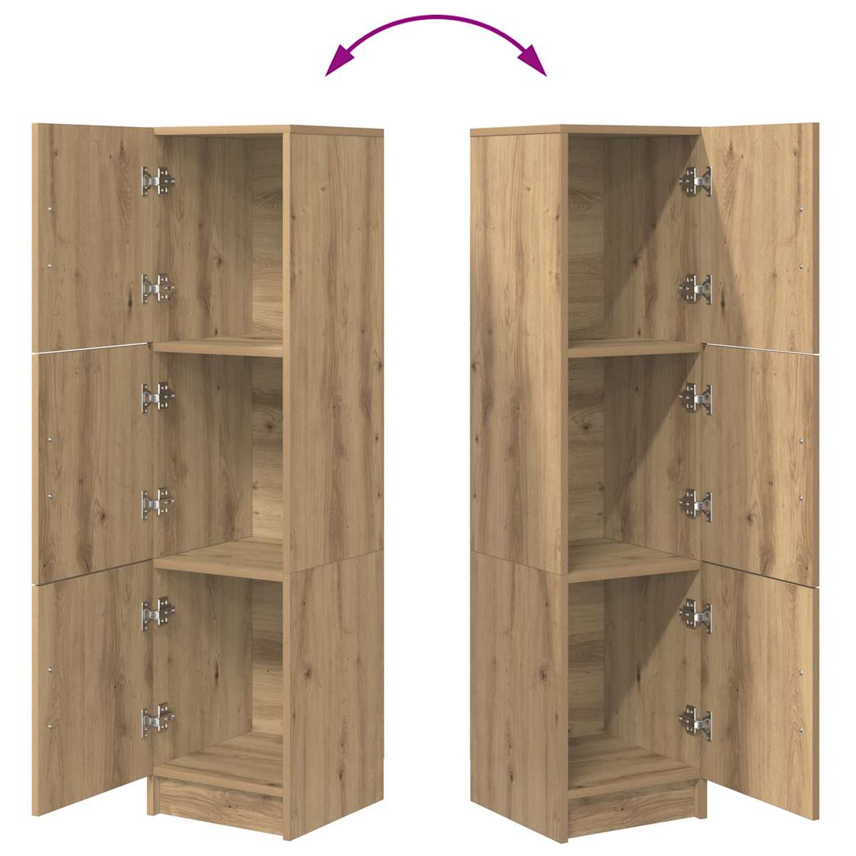 Highboard 31,5 x 32 x 122,5 cm - Billede 11
