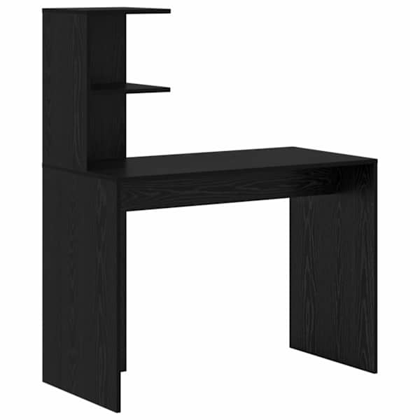 vidaXL Laud Must tamm 102 x 50 x 124 cm Tehispuit