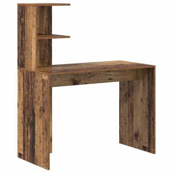 vidaXL Laud Vana puit 102 x 50 x 124 cm Tehispuit