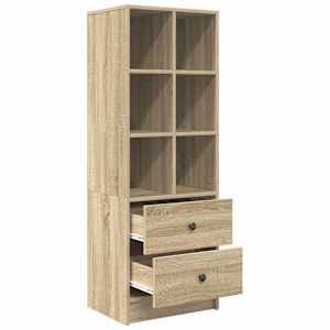 Vysoký bufet se zásuvkou Sonoma dub 45,5 x 34 x 127 cm - obrázek 5