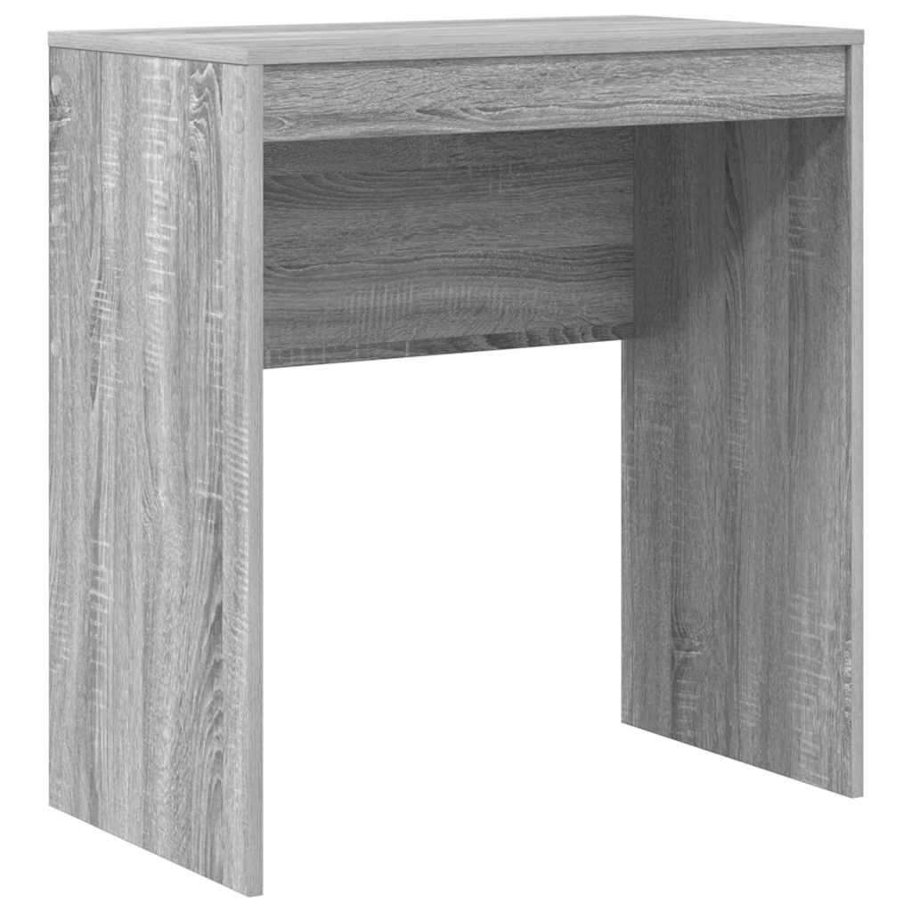 vidaXL Kirjoituspöytä Harmaa sonoma Lastulevy 70 x 40 x 76 cm