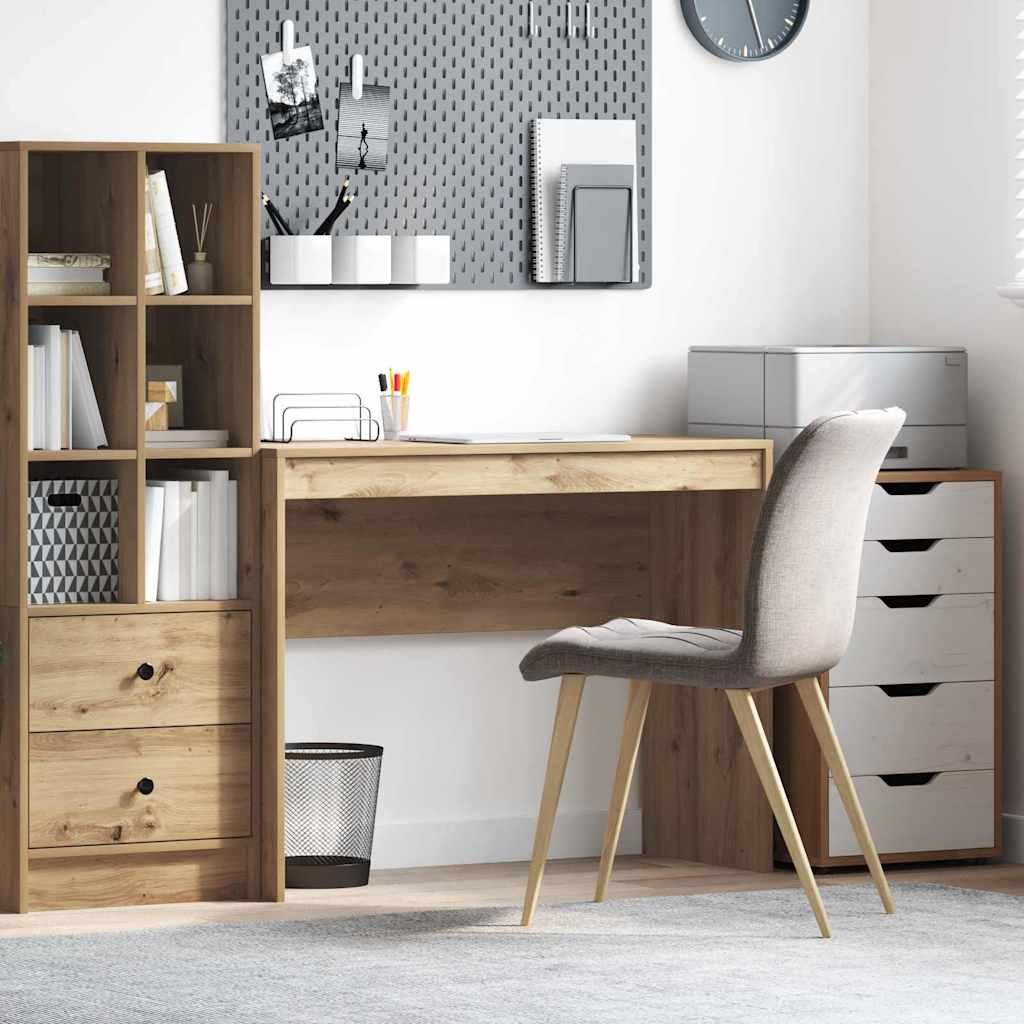 Bureau d'écriture Chêne artisanal Bois d'ingénierie