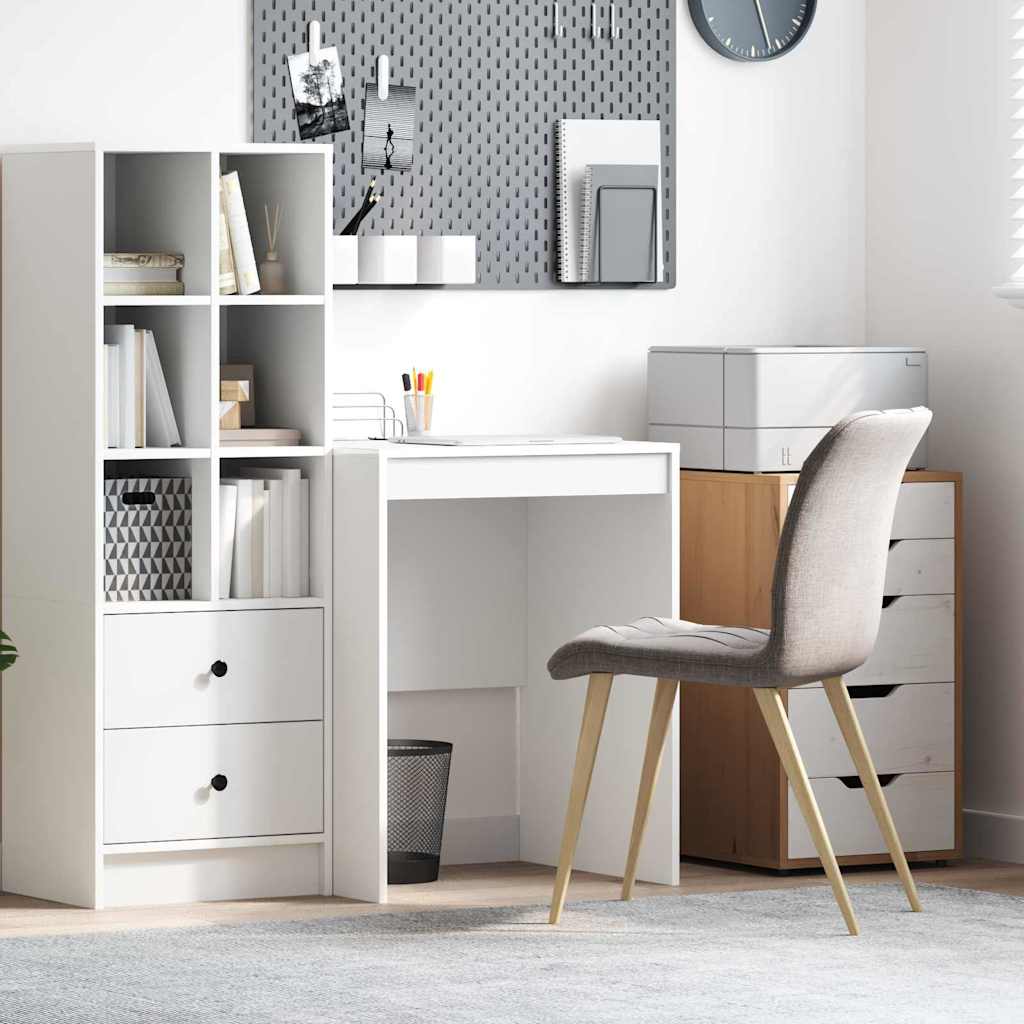 Bureau d'écriture Blanc Bois d'ingénierie 60 x 50 x 76 cm Durable