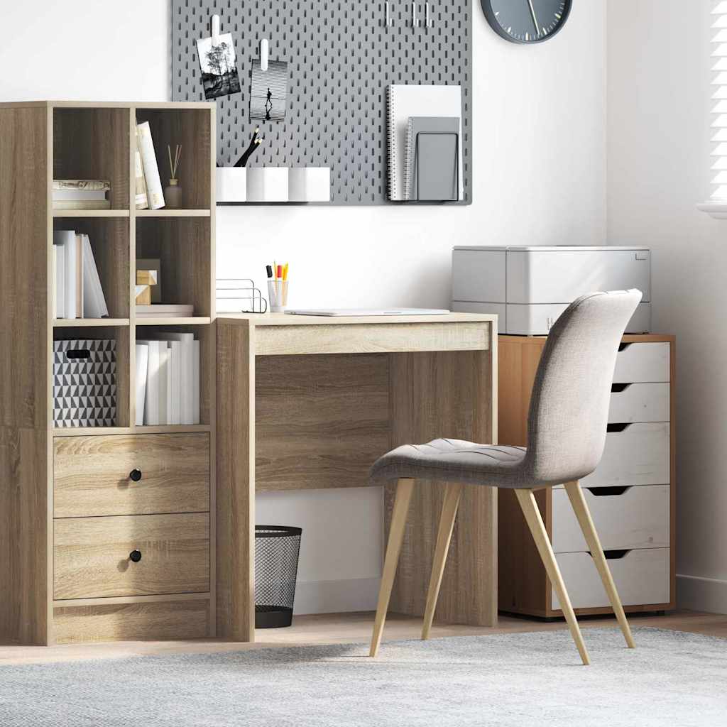 Bureau d'ordi Chêne Sonoma Bois d'ingénierie 70 x 50 x 76 cm