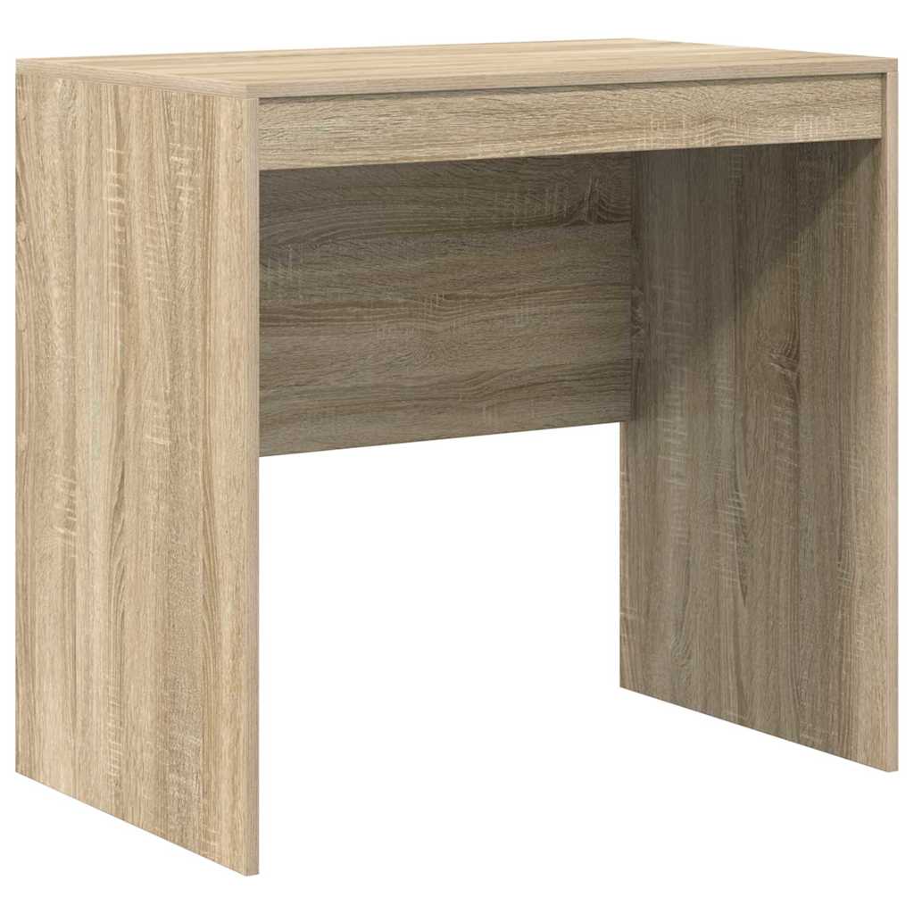 vidaXL Asztal Sonoma tölgy 80x50x76 cm Mérnöki fa