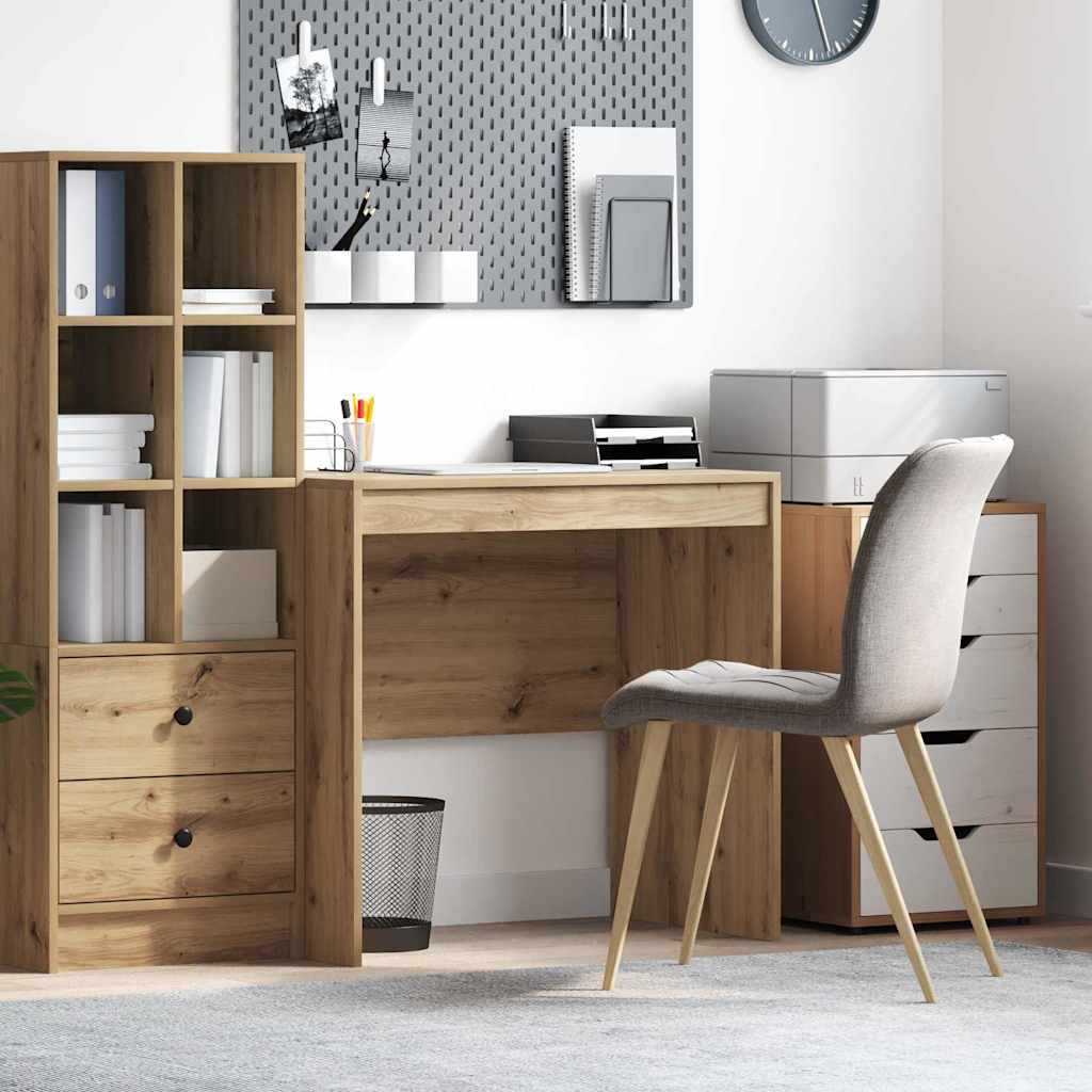 Bureau Chêne Artisanal 80x50x76 cm Bois composite