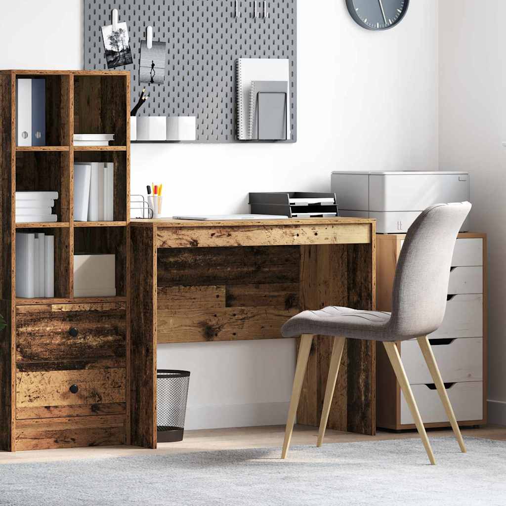 Bureau d'écriture - Bois ancien Bois de récup Panneau de particules
