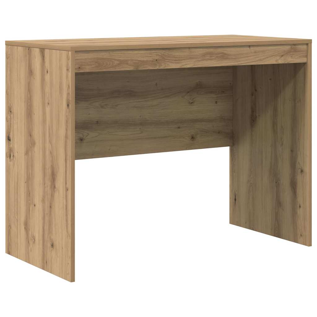vidaXL Íróasztal Mester Kőris MDF 100 x 50 x 76 cm Egyszerű