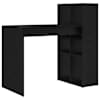 vidaXL Laud Must tamm Tehispuit 108 x 55 x 103.5 cm