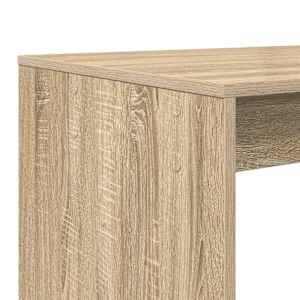 Stůl s policí Sonoma dub 108 x 55 x 103.5 cm kompozitní dřevo - obrázek 8