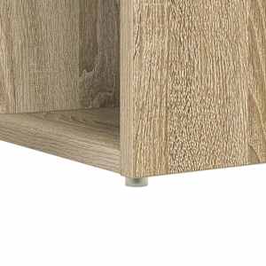 Stůl s policí Sonoma dub 108 x 55 x 103.5 cm kompozitní dřevo - obrázek 9