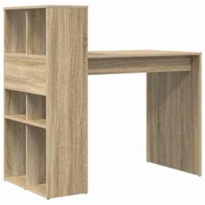 Stůl s policí Sonoma dub 108 x 55 x 103.5 cm kompozitní dřevo - obrázek 7
