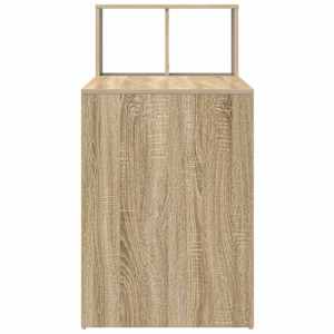 Stůl s policí Sonoma dub 108 x 55 x 103.5 cm kompozitní dřevo - obrázek 6