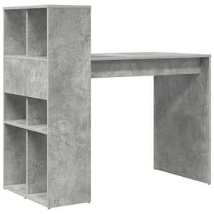 Stůl Betonově šedá 108 x 55 x 103.5 cm kompozitní dřevo - obrázek 7
