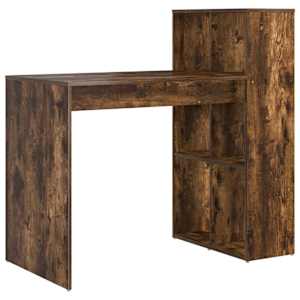 vidaXL Laud Suitsetatud tamm Tehispuit 108 x 55 x 103.5 cm