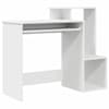 vidaXL Laud Valge 106 x 41 x 88.5 cm Tehispuit