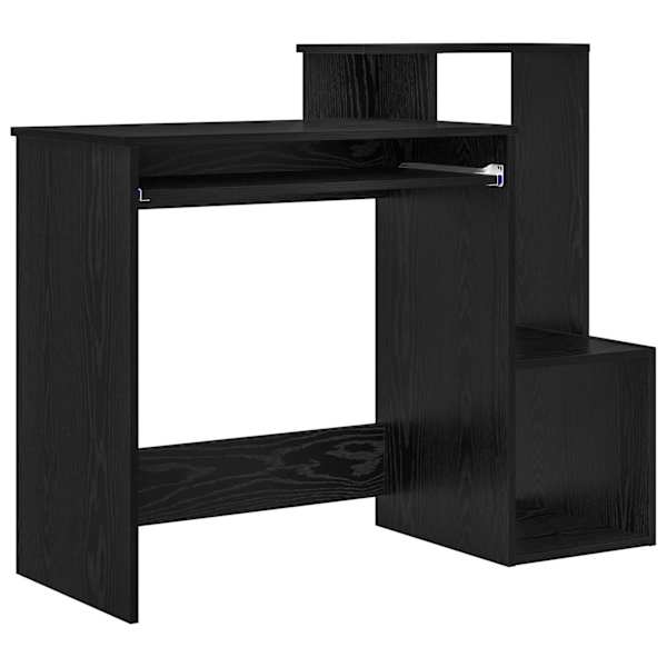 vidaXL Laud Must tamm 106 x 41 x 88.5 cm Tehispuit