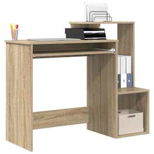 Stůl se zásuvkou Sonoma dub 106 x 41 x 88.5 cm kompozitní dřevo - obrázek 3