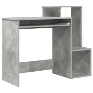 vidaXL Laud Betoonhall 106 x 41 x 88.5 cm Tehispuit