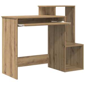 Stůl Artisanový dub 106 x 41 x 88.5 cm kompozitní dřevo - obrázek 5
