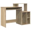 vidaXL Laud Sonoma tamm 120,5 x 44 x 88,5 cm Tehispuit