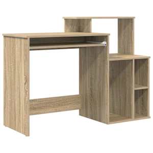 vidaXL Laud Sonoma tamm 120,5 x 44 x 88,5 cm Tehispuit