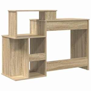 Stůl s policí Sonoma dub 120,5 x 44 x 88,5 cm kompozitní dřevo - obrázek 8