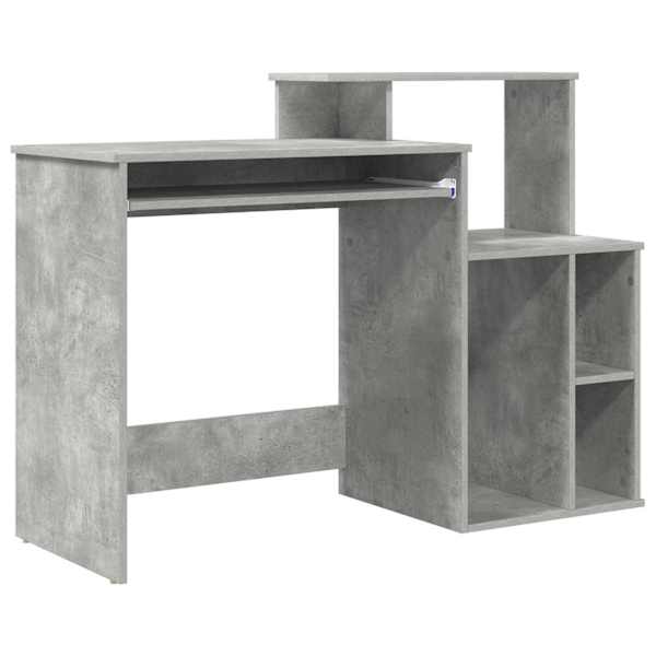 vidaXL Laud Betoonhall 120,5 x 44 x 88,5 cm Tehispuit