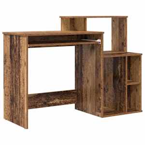vidaXL Laud Vana puit 120,5 x 44 x 88,5 cm Tehispuit