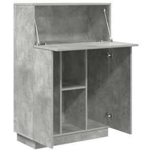 Stůl Betonově šedá 71,5 x 31,5 x 106,5 cm kompozitní dřevo - obrázek 5