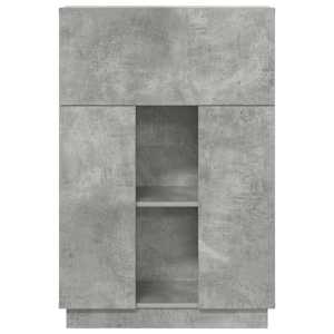 Stůl Betonově šedá 71,5 x 31,5 x 106,5 cm kompozitní dřevo - obrázek 6