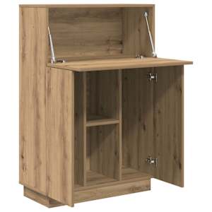 Stůl Artisanový dub 71,5 x 31,5 x 106,5 cm kompozitní dřevo - obrázek 5