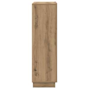 Stůl Artisanový dub 71,5 x 31,5 x 106,5 cm kompozitní dřevo - obrázek 7