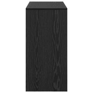 Stůl se zásuvkou Černý dub 90 x 37.5 x 75 cm kompozitní dřevo - obrázek 7