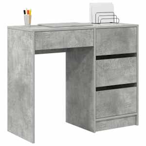 Stůl Betonově šedá 90 x 37.5 x 75 cm kompozitní dřevo - obrázek 3
