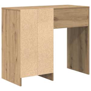 Stůl Artisanový dub 90 x 37.5 x 75 cm kompozitní dřevo - obrázek 8