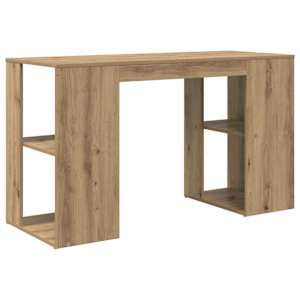 Stůl Artisanový dub 130 x 50.5 x 75 cm kompozitní dřevo - obrázek 7