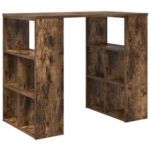 vidaXL Laud Suitsetatud tamm Tehispuit 90 x 50 x 75 cm