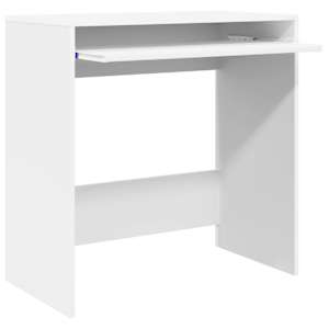 Stůl se zásuvkou Bílá 77,5 x 43 x 79 cm kompozitní dřevo - obrázek 5