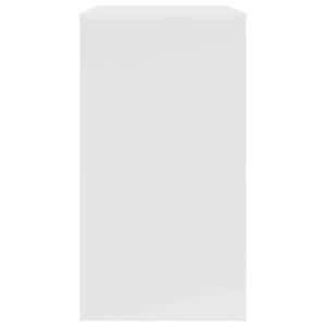 Stůl se zásuvkou Bílá 77,5 x 43 x 79 cm kompozitní dřevo - obrázek 7