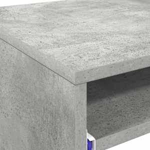 Stůl Betonově šedá 77,5 x 43 x 79 cm kompozitní dřevo - obrázek 9